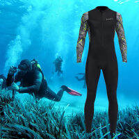 Diving Suit Cold Proof Sunscreen Snorkeling Surfing Swimsuit with Zipper Elastic Anti-scratch Breathable Scuba Diving Equipment