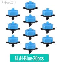 20Pcs Adjustable Irrigation Drippers Sprinklers Garden Dripper Micro Drip Irrigation Sprinklers Head for Watering System