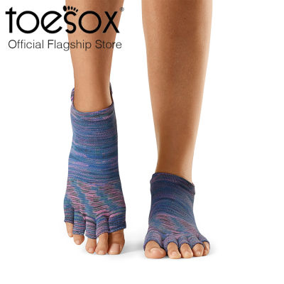 [New Collection Spring 2022]ToeSox Grip Half Toe Low Rise Tec โทซอคส์ ถุงเท้ากันลื่นเปิดนิ้วเท้า รุ่น Low Rise Tec