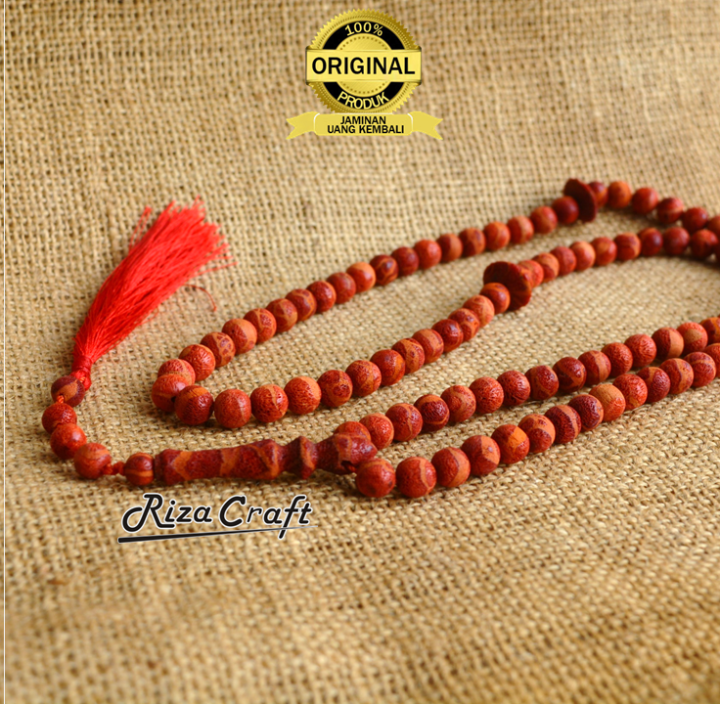 Tasbih Batu Red Coral Marjan Laut ASLI Merah 99 Butir ORIGINAL | Lazada ...