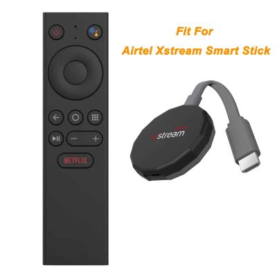 Airtel XStream Smart Stick Remote พร้อมอุปกรณ์สตรีมมิ่งระยะไกล (ระยะไกลเท่านั้น)