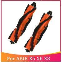 กลางแปรงสำหรับ ABIR X5 X6 X8เครื่องดูดฝุ่นหุ่นยนต์เปลี่ยนอุปกรณ์อะไหล่หลักลูกกลิ้งแปรงล้างทำความสะอาดได้