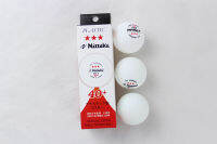 3balls1box Genuine Nittaku ITTF approved 3-Star PREMIUM 40+ Table Tennis Balls Premium Plastic Ball