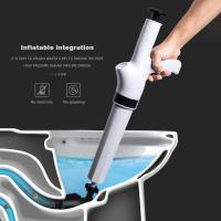 [Arrive 1-3 Days] Bathroom Toilet Air Drain Blaster Plunger High Pressure Sink Dredge Cleaner