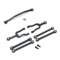 Metal Steering Link Rod and Chassis Link Rod Linkage for Kyosho Mini-Z Mini Z 4X4 1/18 RC Crawler Car Upgrade Parts