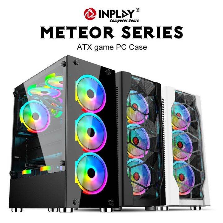 PX rn427keni169 100 Original Inplay Meteor 03 tempered glass ATX case ...