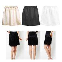 Honnyzia Shop Women Half Slip Underskirt Petticoat Under Dress Mini Skirt Safety Skirt