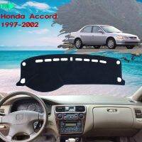 เสื่อพรมป้องกันไฟป้องกันฝาปิดแผงควบคุมสำหรับ Honda Accord 1997 1998 1999 2000 2001 2002อุปกรณ์เสริมรถยนต์เสื่อกันแดด