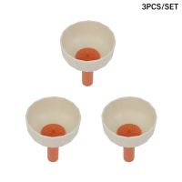 【CW】 3pcs Funnel Jam Wide Mouth Small Jars Transfer Essentail Multifunction