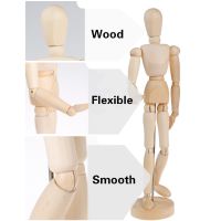 Palm Joint Movable Wooden Joint Arm Palm Doll Man Artist Figures Model Painting Sketch Wooden Crafts Decoration