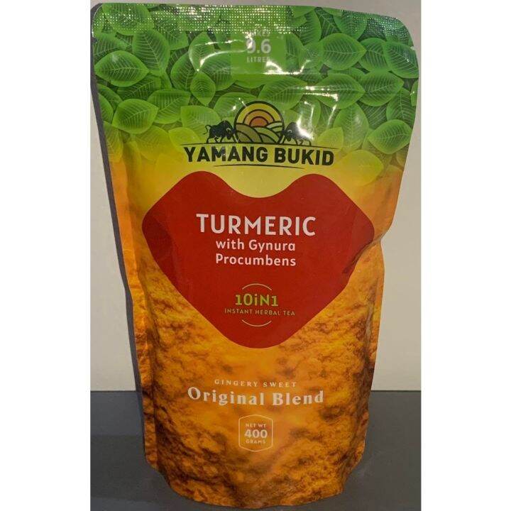 Yamang Bukid Turmeric 10 in 1 Herbal Tea Lazada PH