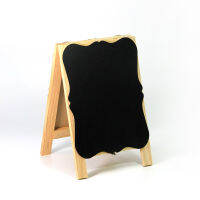 Vintage Shaped Chalkboard w/ Wooden Border