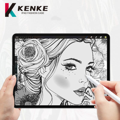 KENKEฟิล์มกระดาษiPad,ฟิล์มกระดาษiPadฟิล์มพิเศษสำหรับระบายสีเหมาะสำหรับiPad 2019 Air3 10.5นิ้ว,iPad Pro 10.5นิ้ว,ฟิล์มกระดาษป้องกันแสงสีฟ้า,เนื้อด้านฟิล์มiPad Air.