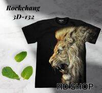 เสื้อ3D Cotton 100% เรืองแสง Rock Chang แบรนด์แท้ รับประกันคุณภาพ สินค้าส่งออก