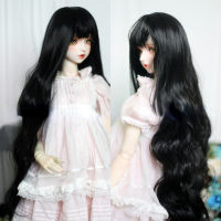 13 Doll Wig Black Long Straight Hair 14 BJD Hair Accessories Dress Up Female Toy for Girls2023