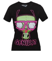 Invader Zim Gir Genius Duh Junior T-Shirt