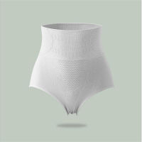 L Antibacterial Abdomen Female Underwear Hip Raise High Waist Seamless Purified Cotton Crotch Breifs