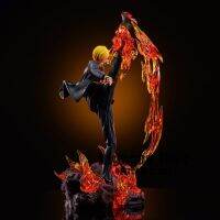 แบบจำลองพระเยซูพีวีซีฟิกเกอร์ Sanji รูปอะนิเมะเรื่องวันพีช34ซม. ของเล่นสะสมของขวัญ