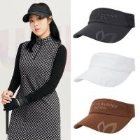 ▩✿ 23 new original single rabbit golf hat empty top hat Korean style sun hat no top hat black and white glof sun protection hat