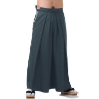 กางเกงชุดเคนโด้ กางเกงเคนโด้ กางเกงฮากามะ กางเกงซามูไร(สีเทา) Hakama Pants, Kendo Pants