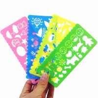 【CC】►❣☏  1pack/lot New kawaii hollow Template for kids Color draw ruler to use bookmark cute gift students