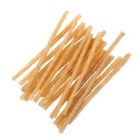 20pcs Dog Chew Bite Toy Natural Cowhide Roll Cleaning teeth Food Molar Stick Puppy Pet Supplies Dog Toys Dog Molars 12.5 cm Long Toys