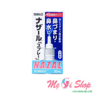 Dung Dịch Xịt Mũi Nazal 30ml Viêm Xoang Viêm Mũi Nhật Bản