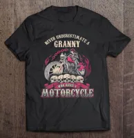 Never Underestimate A Granny Who Rides A Motorcycle 2 T Shirt Sport Men Men Shirt Clothing T Shirt For Men