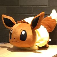 หมอนกอดโปเกมอนขนาดใหญ่50ซม. สำหรับเด็กของเล่นน่ารัก Plush น่ารัก Eevee หมอนตุ๊กตาผ้าของเล่น S สำหรับเด็ก