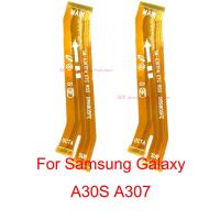 【✆New✆】 nang20403736363 ใหม่หลักสำหรับ Samsung Galaxy A30s A307 A307f เมนบอร์ดหลัก Board Connector จอแสดงผล Lcd สายเคเบิลงอได้ซ่อมอะไหล่