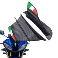 Motorcycle Winglet Aerodynamic Wing Kit For Kawasaki Ninja 125 Z125 Z250SL 250R 300R Z300 Z400 400R KLX250 Fairings Accessories