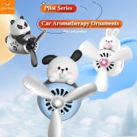 72Km Car Air Freshener Propeller Outlet Fragrance Ornaments Dog Accessories Interior Woman Perfume Diffuser