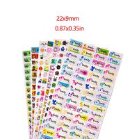 100Pcs Personal Name Stickers Waterproof Cute Custom children stickers For Daycare Scrapbook School Scrapbooking stickers Stickers