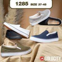 GoldCity-1285_Size_37-45ผ้าใบแบบสวมสลิปออนขอบนวมนุ่ม มี ุ6 สี_พร้อมส่ง!!