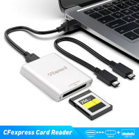 Cfexpress Type B Card Reader Usb3.1 Gen2 10Gbps 1DX3 Card Reader Memory Card Adapter With LED Indication Lamp