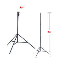 2m Tripod Bracket 14"or 58" Interface Base Adjustable Height Black Extend Support for 360 Self-Leveling 3D Laser Level