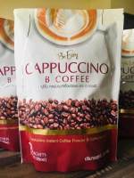 be easy Cappuccino B Coffee ค็อฟฟี่ คาปูชิโน่ บี ค็อฟฟี่ กาแฟปรุงสำเร็จ 1ห่อ  10ซอง