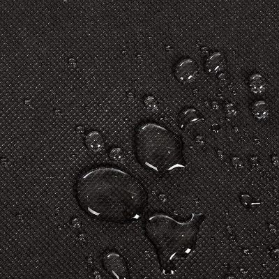 ‘【；】 Portable Dustproof Non-Woven Garment Bag Suit Storage Bag Cover For Clothes Suit Bag Trunk Black Holdall Dress Jacket Dust Cover