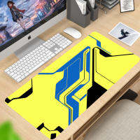 Cyber Mechanical Keyboard Mouse Pad Punk Player เทคโนโลยี PC เกมคอมพิวเตอร์หนาโต๊ะทำงานแผ่นรองเมาส์กันลื่นสำหรับ Boy