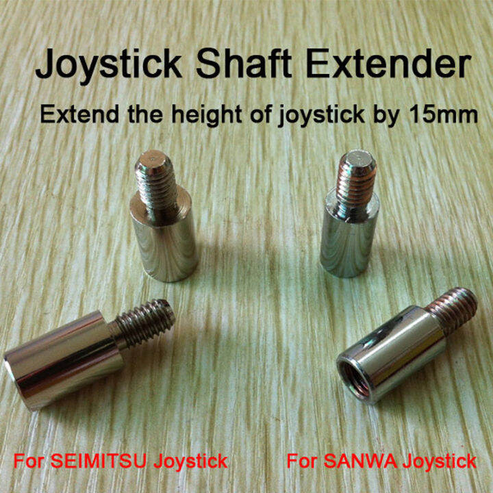 2pcs-classic-arcade-game-joystick-extension-rod-shaft-extender-for-sanwa-joysticks-extend-the-height-of-joystick-by-1-5cm