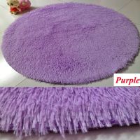 130CM Soft Shaggy Area Round Rug Living Room Bedroom