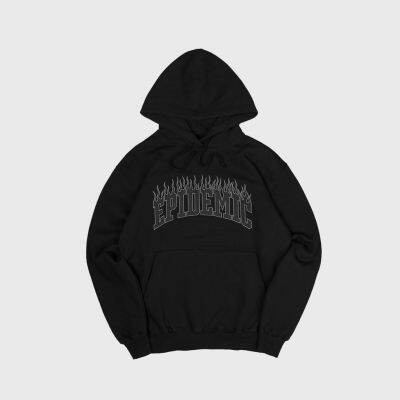 Epidemic Pullover Hoodie 330 Gsm Black State