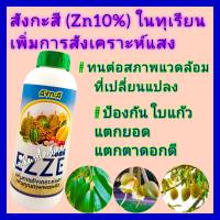 สังกะสี  เอสซี 1 ลิตร Zn10% ในทุเรียน ป้องกันอาการใบแก้ว กระตุ้นการแตกตา ช่วยให้พืชทนต่อสภาวะอากาศ เพิ่มการสังเคราะห์แสง สร้างคลอโรฟิลล์