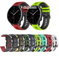 Silicone Replacement Watchband Sport Strap for Huami Amazfit GTR 42mm 47mm GTR2 GTR 2e GTR 3 Pro 【BYUE】