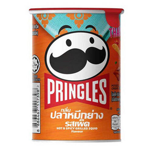 ชุดขายดี-แพ็คเล็ก-pringles-พริงเกิลส์-มันฝรั่งทอดกรอบ-ขนาด-42-กรัม-ขนมทานเล่น-ของว่าง-เลือกรสได้-4-รส