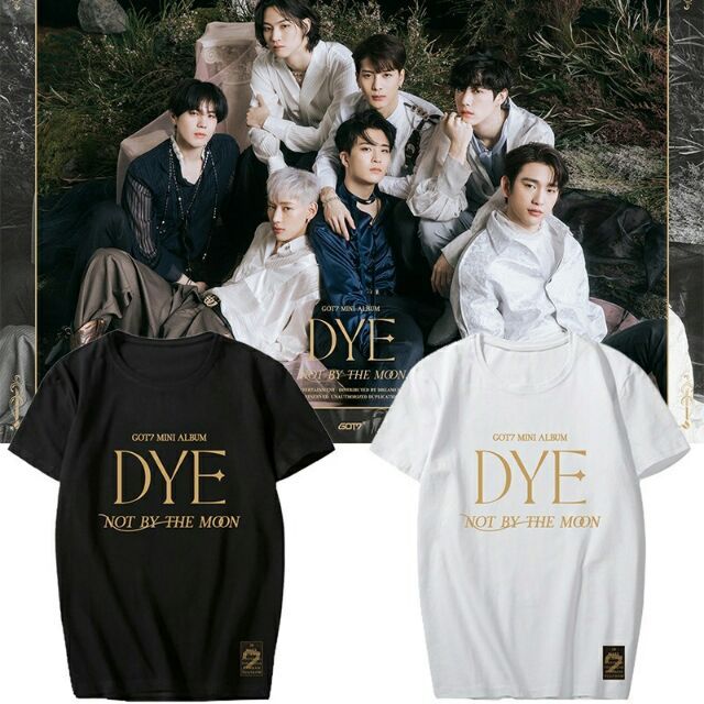 เสื้อยืดอินเทรนด์ผู้ชายอินเทรนด์ผู้หญิงเสื้อยืดgot7-dye-มีเก็บเงินปลายทาง-s-3xl-แนวโน้ม