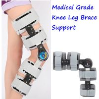 เกรดทางการแพทย์ปรับบานพับหัวเข่ารองรับและป้องกันหัวเข่า Medical Grade Adjustable Hinged Knee Leg Brace Support &amp; Protect Knee