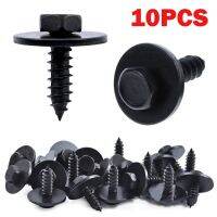 10x 4.8 x 19 mm Self Drilling Tapping Screw Hex Washer Head Clips For BMW E46 E60 E63 E64 E90 E91 E92 F65 F04 Z4 E89 E82 E88