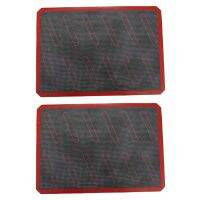 2X Nonstick Silicone Baking Mat Heat Resistant Oven Sheet Liner Pad Rolling Dough Mat Roast Tool