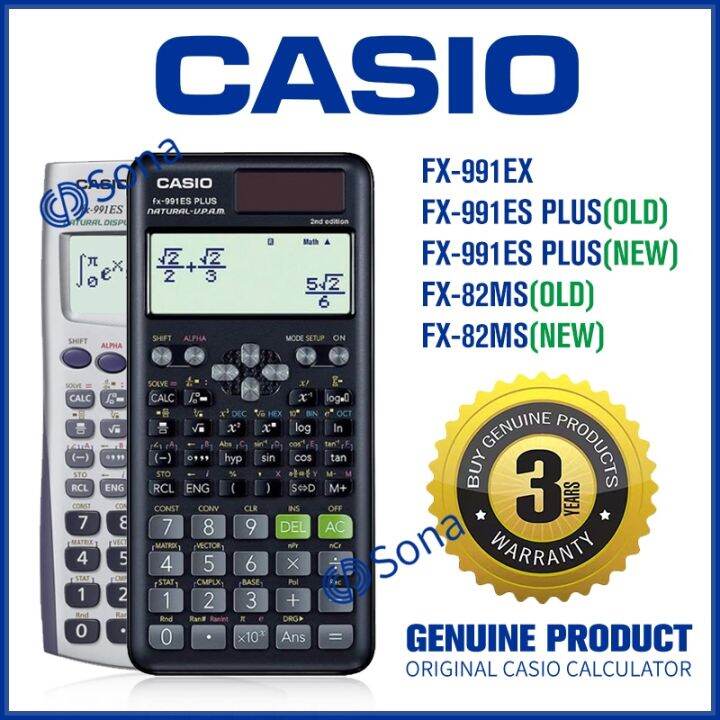 Original Casio Scientific Calculator FX991ESPlus Calculator new